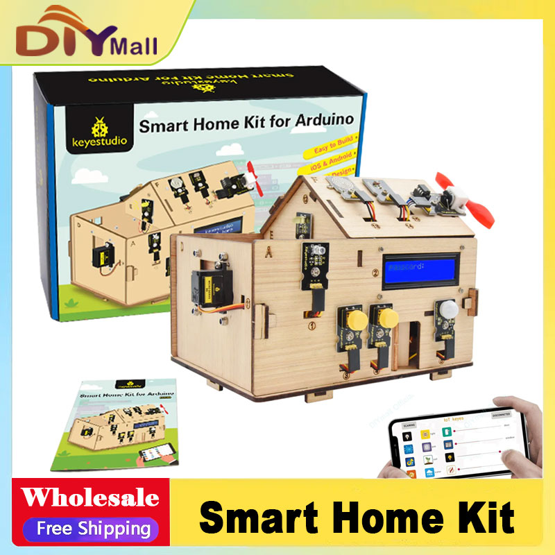 Keyestudio Smart IoT Home Kit  - Smart Home Automation Diy reseña y precio