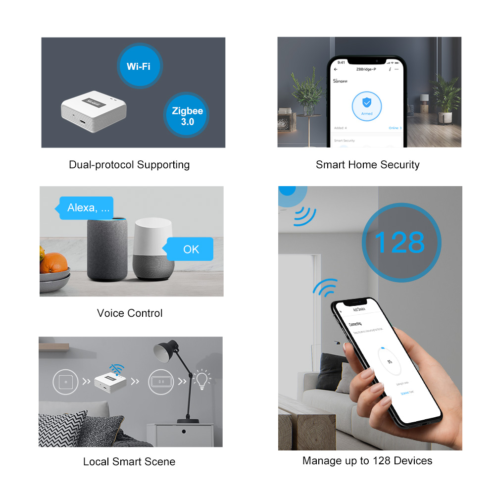 SONOFF ZBBridge Pro Smart Zigb - Matter Hub Thread reseña y precio