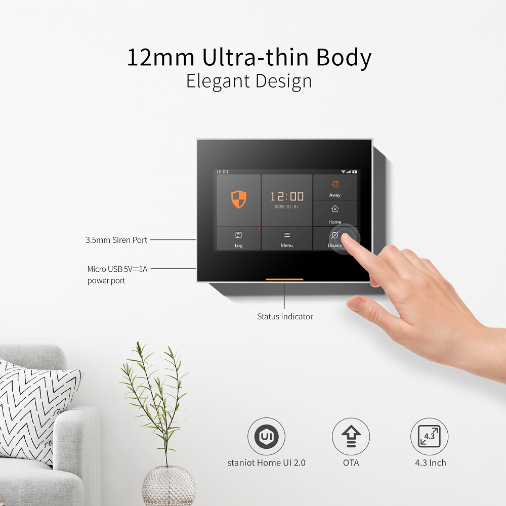 Sistema de Alarma Inalámbrico  - Smart Home Automation Diy reseña y precio
