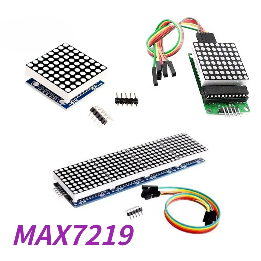 Módulo de matriz de puntos MAX - Rgb Led Matrix 8X8 reseña y precio
